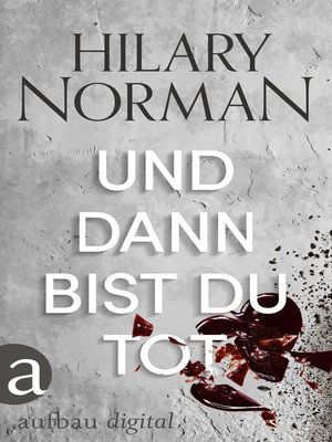 cover image of Und dann bist du tot